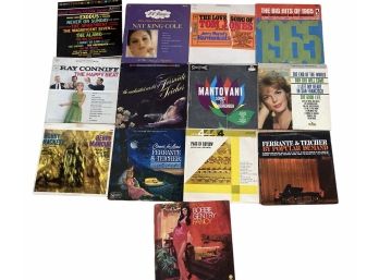13 Records Ray Conniff,  Nat King Cole, Tom Jones, Julie London, The Big Hits Of 1965and More