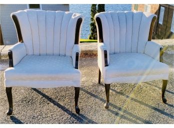 Matching Wing Back Chairs