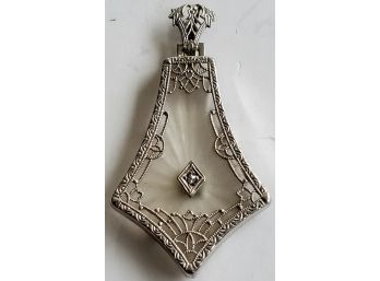 Beautiful Sterling Silver Pendant Nicely Done