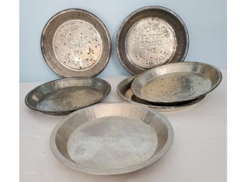 Vintage Tin Pie Plates 5 Table Talk 1 Birmingham