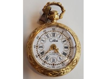 Vintage Colibri 17 Jewel Incabloc Ladies Pocket Watch