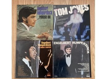 4 Albums 3 Englebert Humperdinck And 1 Tom Jones
