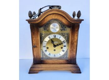 Seth Thomas Kingsbury 8 Day Key Wound Mantle Clock Made In Germany Westminster Chime