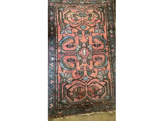 An Old Hand Knotted Area Rug