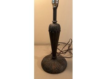 A Vintage Brass Table Lamp - No Shade