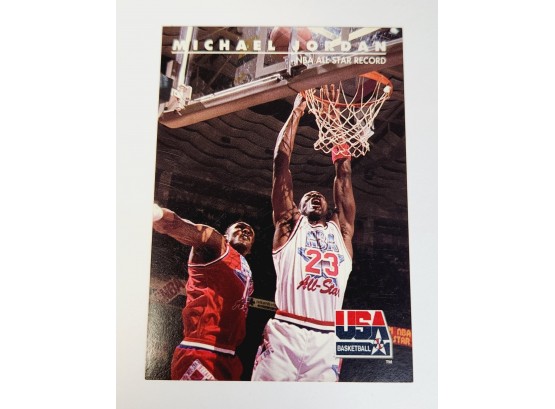 1992 SkyBox Michael Jordan USA Basketball Card #43