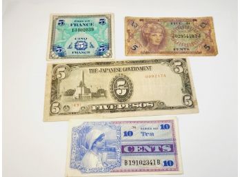 Lot Of Military Notes