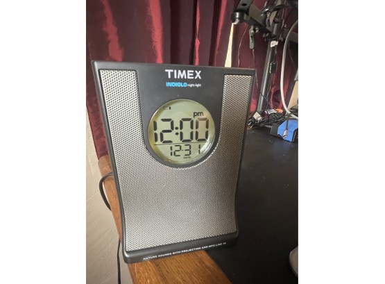 Timex Indiglo Projector Night Light Alarm Clock