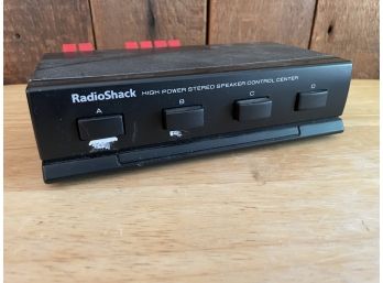 Radio Shack 4 Way Speaker Selector Switch