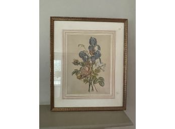 Floral Print In A Embellished Frame