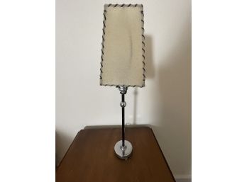 Table Lamp With Rectangular Shade