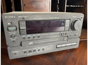 Sony Compact Disc Receiver