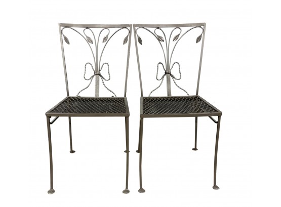Pair Vintage Salterini Side Chairs