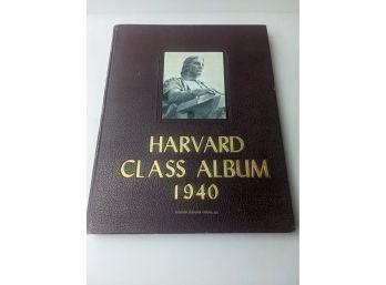 John F. Kennedy Graduating Year 1940 Harvard Yearbook