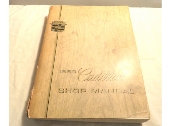 1969 Cadillac Shop Manual