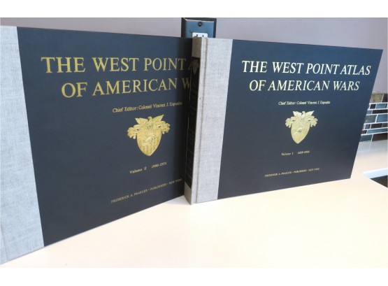 West Point Atlas Of American Wars 2 Volume Set Slipcase