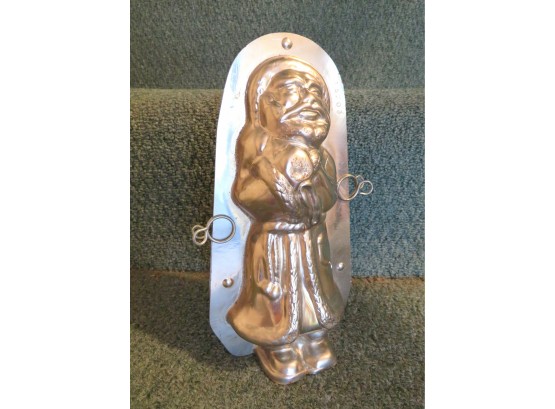 Vintage Santa Chocolate Candy Mold Stainless