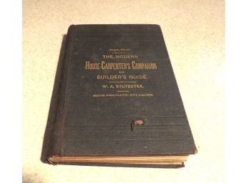 1883 House Carpenter's Companion And Builder's Guide
