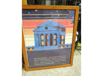 Jefferson Memorial Framed Poster