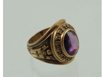 10k Gold Womens St Peters School Ring