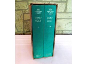 Bertrand Russell 2 Volume Amberly Papers Slipcase