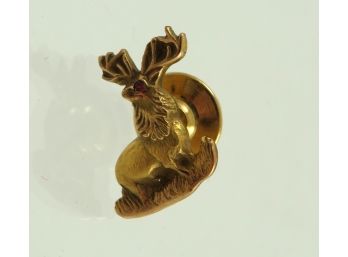 10k Gold Elks Pin