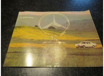 1976 Mercedes Benz Brochure The Legend Continues
