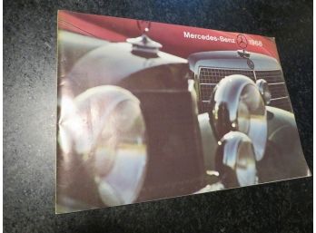 1968 Mercedes Benz Brochure Models