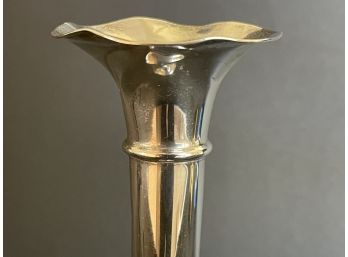 A Fisher Sterling Candlestick