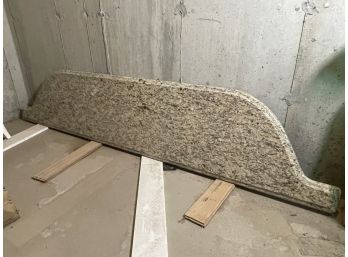 A Granite Bar Top With Beveled Edge