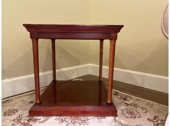 A Bombay Company Cherry End Table