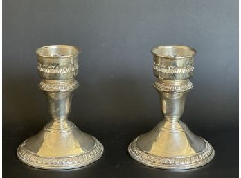 Lord Silver Inc Sterling Silver Candlesticks