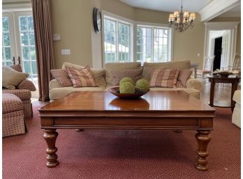 An Amazing Farmhouse Style Coffee Table, 54x36 Inches