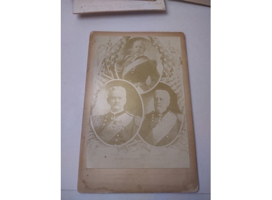 The Three Major Generals Of The U.s. Army Cabinet Card