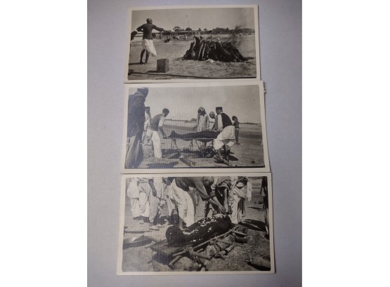 Preparation Of A Burning Burial