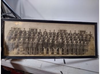 Military Group Photo Framed
