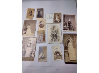 Cabinet Card Collection Of Women