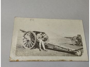 Military Cannons RPPC