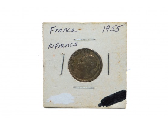 1955 France 10 Francs