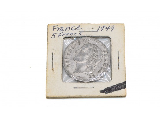 1949 France 5 Francs