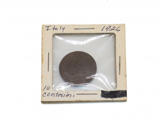1926 Italy 10 Centesimi