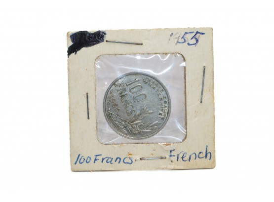 1955 France 100 Francs