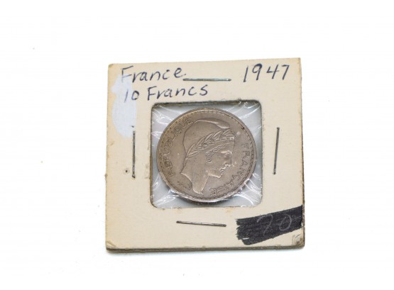 1947 France 10 Francs