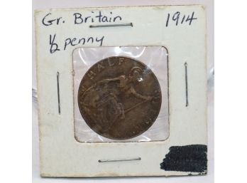 1914 Great Britain 0.5 Penny
