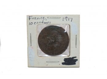 1917 France 10 Centimes