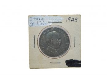 1923 Italy 2 Lire