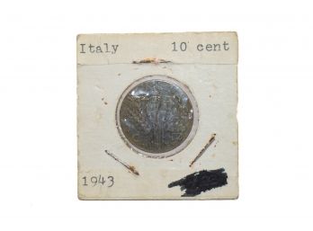 1943 Italy 10 Cent