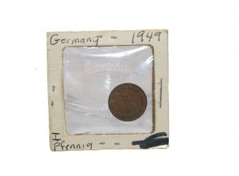 1949 Germany 1 Pfennig
