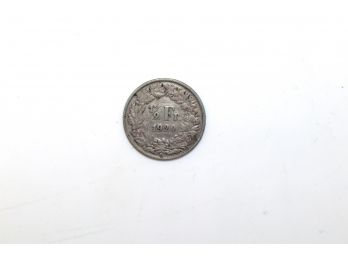 1920 Switzerland 0.5 Franc Silver Coin