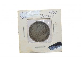 1901 Brazil 200 Reis